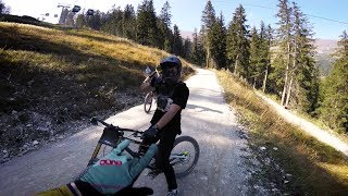 RAW  Bikepark Serfaus  Strada del Sol  Rot ist tot mit Velo Love Innsbruck aka Sebastian Rech [upl. by Adnolohs]