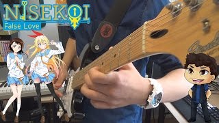 Nisekoi ニセコイ OP 1  Click ClariS Guitar Cover  Legendav [upl. by Ielak229]