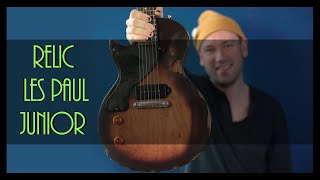 how I relic a poly finish Les Paul Junior [upl. by Yzzo]