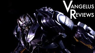 Voyager Megatron Premiere Edition Transformers The Last Knight  Vangelus Review 388 [upl. by Airitak]