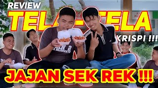 REVIEW TELA TELA KRISPI 🤤  JAJANAN MOJOKERTO [upl. by Ipoillak]