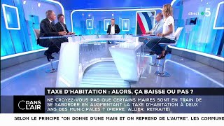 Taxe dhabitation  alors ça baisse ou pas   Les questions SMS cdanslair 12102018 [upl. by Ekalb]