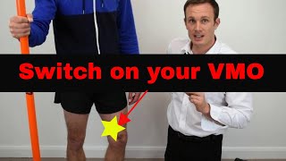 VMO Activation Exercise Instruction Video Vastus Medialis Oblique Drill  KT tape vmo activation [upl. by Gaut]