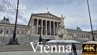 Exploring ViennaWien Austria I 4K I Part 4 [upl. by Kadner]