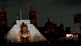 Kukulcán en Zócalo Cdmx final [upl. by Yorgo]