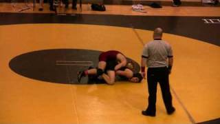 Mitch vs Kyle Campbell from Clearfield HS 3 Feb 2010mp4 [upl. by Barnaby554]