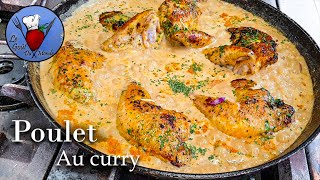 Poulet au curry maison  épicez votre cuisine avec cette recette facile [upl. by Zoltai]