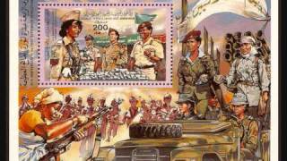 LIBYA  Khadafi in Libyan stamps part 2 [upl. by Dionysus783]