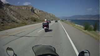 Hwy 97 from Penticton to Summerland BC [upl. by Angy436]