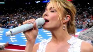 Leann Rimes National Anthem  2011 NCAA Mens Basketball Tournament [upl. by Latsyrd]