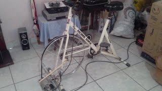 bicigenerador bicicleta generadora de electricidad energia gratis [upl. by Neerom]