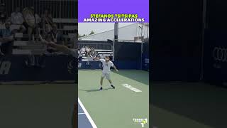 BEST SEAT TO WATCH STEFANOS TSITSIPAS tennis shorts [upl. by Imena657]