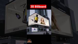 3D Billboard greenscreen shorts technology 3dbillboard beauty [upl. by Nile501]