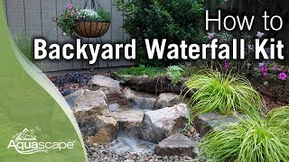 How To Build a Backyard Waterfall [upl. by Rauch]