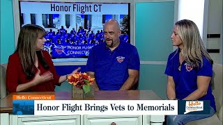 Hello Connecticut  Honor Flights bringing veterans to memorials [upl. by Lillis]