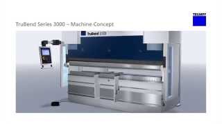 TRUMPF bending TruBend 3120  Machine concept [upl. by Neeleuqcaj]