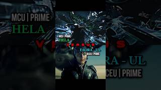 Hela vs Faora  Ul marvel dc dceu mcu hela shorts youtubeshorts [upl. by Aenneea]