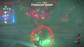 How to Flurry Rush against Fireblight Ganon Rematch Illusory Realm [upl. by Zelten]