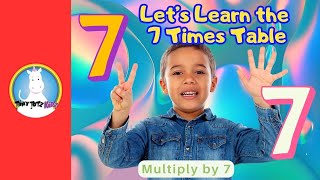 7 Times Table Song  Rocking the 7 Times Table  Multiply By 7  Times Table Fun Multiplying Magic [upl. by Irbua]