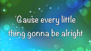 Bob Marley  Three Little Birds  Lyrics  HD [upl. by Nelda346]