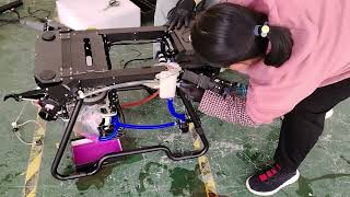 Joyance Hybrid drone how to assemble part 3 [upl. by Latrell]