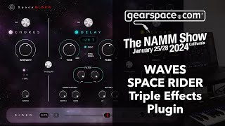 Waves Space Rider  Gearspace  NAMM 2024 [upl. by Claudetta681]