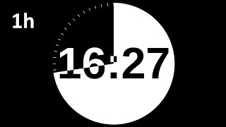 1 Hour Countdown Timer [upl. by Notlih663]