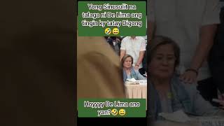 GRABI YONG TINGIN NI LEILA DE LIMA KY TATAY DIGONG🤣  tataydigong leiladelima [upl. by Sharl420]