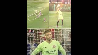 Girona goalkeeper Paulo Gazzaniga handled the ball outside of his box which led to the free kick [upl. by Beera480]