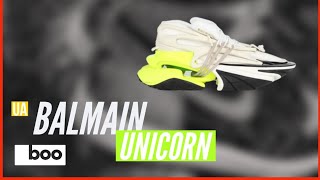 Balmain Unicorn sneakers  Boolopo review [upl. by Sherl]