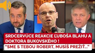 TOTO SA NEPOČÚVA ĽAHKO Ľuboš Blaha a Doktor Bukovský reagujú na šokujúci incident s Robertom Ficom [upl. by Aztiram]