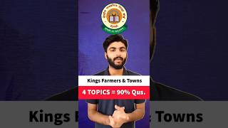 Very Very Important Topics of class 12 history chapter 2  Kings Farmers and Towns boards2024 [upl. by Samled]