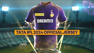 The Official Jersey of Kolkata Knight Riders  KnightsTV TATA IPL 2024 [upl. by Aneehsal157]