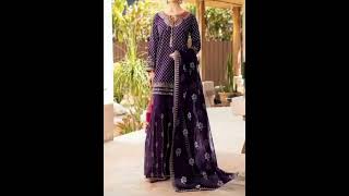 Beautiful gharara design ideas for weddings 🔥🔥ghararaweddingdress viralshort partyweardress [upl. by Vaden512]