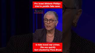 ProIsrael propagandist factchecked by BBC’s Fiona Bruce on Gaza starvation  Janta Ka Reporter [upl. by Terese]