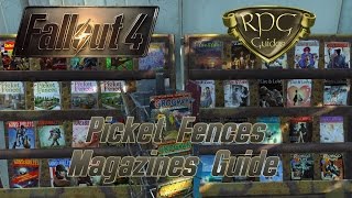 Fallout 4 Guide Picket Fences Magazine 5 Ausgaben [upl. by Gertie]