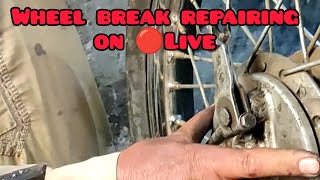 how to repair wheel break on live [upl. by Nawd]