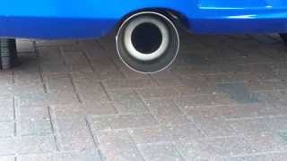 Subaru impreza gb270 Afterburner Raptor exhaust [upl. by Revlys]