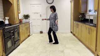 A Rattlesnake Kiss Line Dance Tutorial [upl. by Esile]