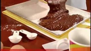 Haz de Oros  Receta  Brownies con Arequipe y Mani [upl. by Franci]