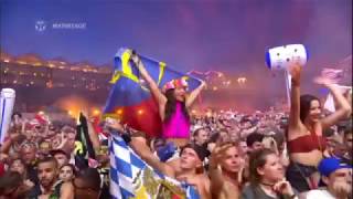 Safri Duo  Played A Live NWYR Remix  by Tiësto at Tomorrowland 2017 The Bongo Song Remix [upl. by Nomra]