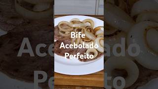 O SEGREDO DO BIFE ACEBOLADO PERFEITO EM MENOS DE 5 MINUTOS shorts cheftaico bifeacebolado [upl. by Haem]