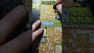 Money Bag Crossword ticket 14 Pennsylvania Lottery scratch off 💰 [upl. by Frederich]