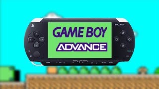 Play GameBoy Advance Games on PSP gPSP Kai Emulator [upl. by Nico]