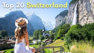 Switzerland Travel Guide  20 Experiences YOU MUST DO in 2024 [upl. by Yllod]