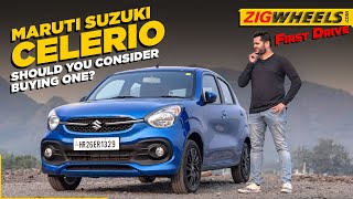 2021 Maruti Celerio First Drive Review I Ideal First Car But…  ZigWheelscom [upl. by Chara]