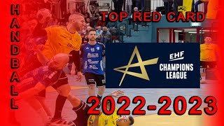 202223 Top 15 Red Cards  Handball EHF Champions League  handball germany sport Handball World [upl. by Petracca]