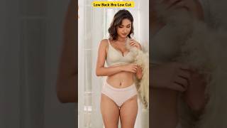 Low Back Bra Low Cut  monacofashions youtubeshorts innerwear [upl. by Livesay]