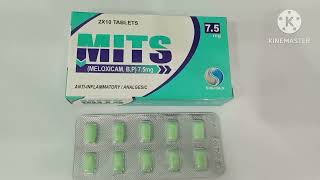 Mits 75mg Tablet Uses in UrduMits 15mg Tablet UsesMits Tablet 75mg  Meloxicam Mits Tablet Uses [upl. by Ab]