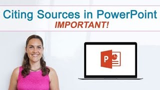 How to cite sources in PowerPoint  Its important [upl. by Othilie]